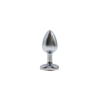 Plug bijou coeur en aluminium bijou rouge Small LOVELY
